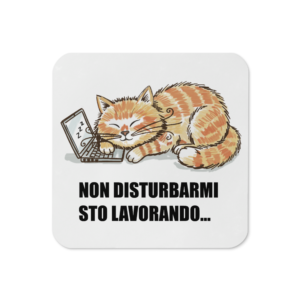 Sottobicchiere in sughero 9,5x9,5cm